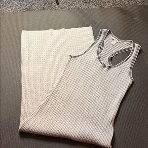 Victoria's Secret Gray and light green maxi dress bundle!